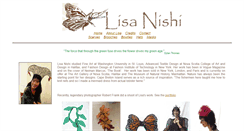 Desktop Screenshot of lisanishi.com